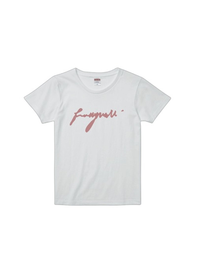 Tシャツ 【FRAGMENTS】ピンク - 女上衣/長袖上衣 - 棉．麻 