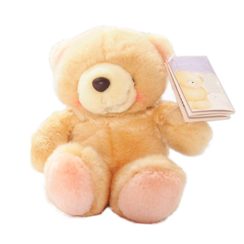 4.5 Inches/Hug Plush Bear 【Hallmark-ForeverFriends Plush-Hug Series】 - Stuffed Dolls & Figurines - Other Materials Gold
