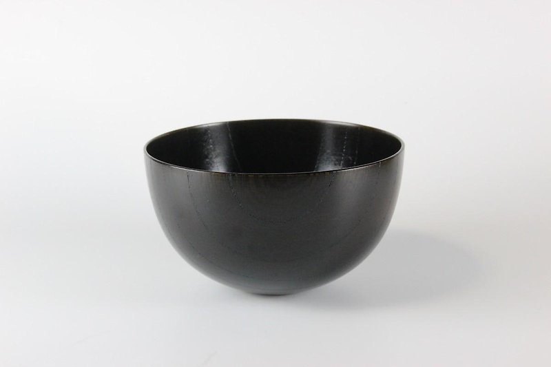 Tsuraichi Bowl Kurosuri S - ถ้วยชาม - ไม้ สีดำ