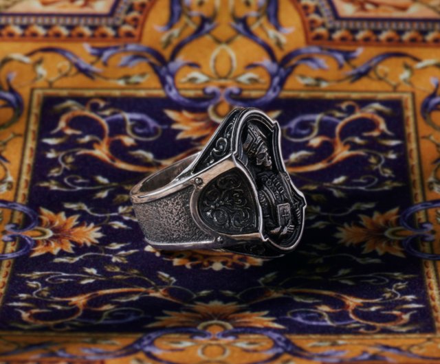 Azoth | Castle Wanderer Bishop Ring - Shop azoth-metal-lab General