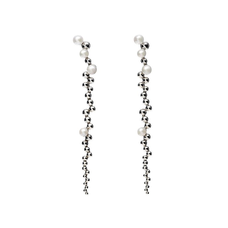 Ballet Undersea Earrings - M - Silver - Earrings & Clip-ons - Sterling Silver Silver