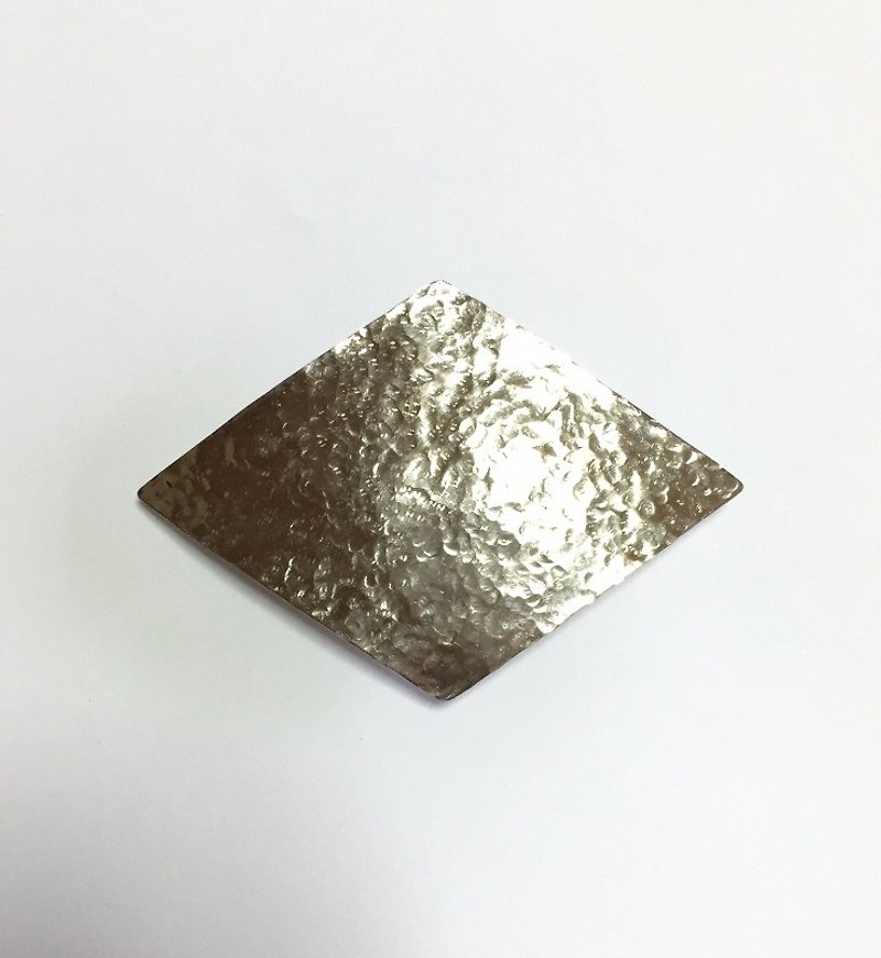 Silver diamond barrette silver - Hair Accessories - Other Metals Silver