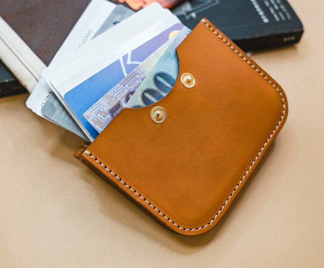 [JILLSTUART]★APPLE ITALIAN COWHIDE BERU TYPE HALF WALLET Billfold Wallet 1.0 | Compatible With Apple's AirTag