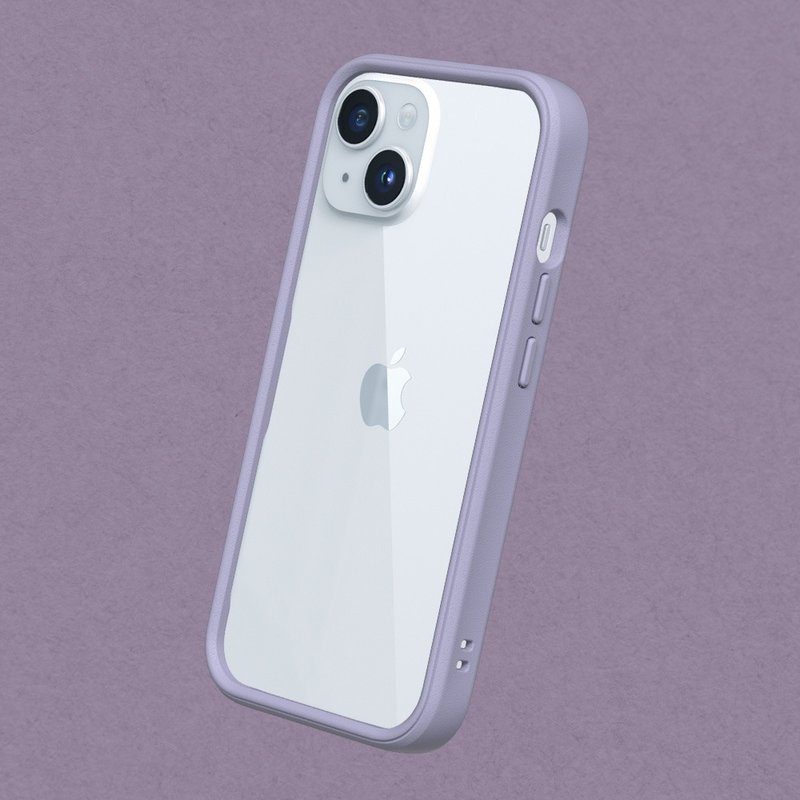 CrashGuard 模組化防摔邊框殼-薰衣紫/for iPhone 15系列 - 手機配件 - 塑膠 紫色