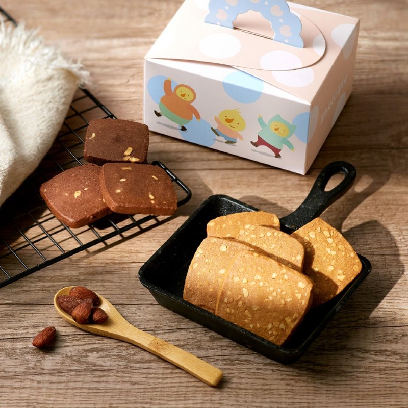 【喜憨兒】招牌手工餅乾 I 10片獨享盒 I 單片裝 - 手工餅乾 - 新鮮食材 