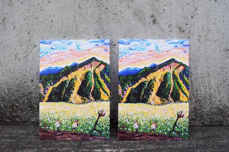 Yu Yu Chen Illustration Art | Postcard Journey - Cards & Postcards - Paper 