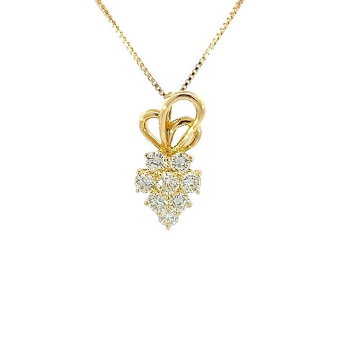ENVIE 18K黃金鑽石項鍊 18K Gold Diamond Necklace