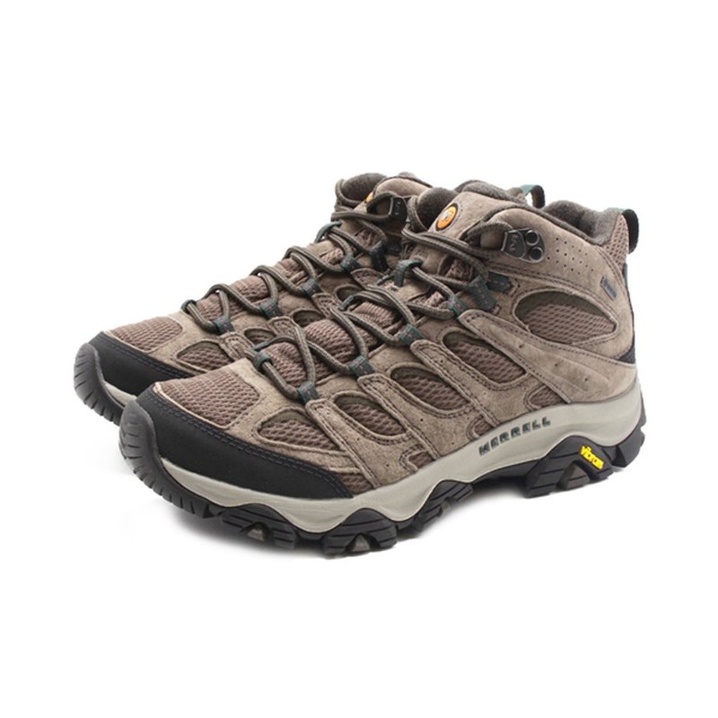 MERRELL(男)MOAB 3 MID GORE-TEX防水登山中筒鞋 男鞋-卡其 - 男運動鞋/球鞋 - 防水材質 