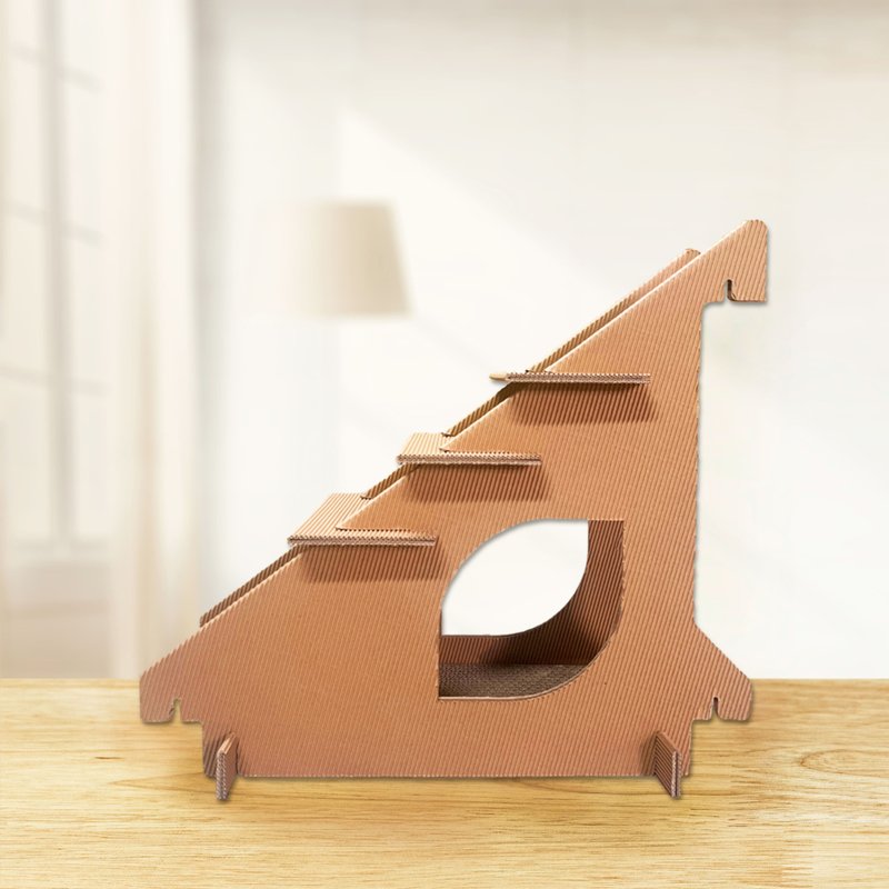 [Jenga Stairs] It is a staircase or a cat tunnel and needs to be used with Jenga - Bedding & Cages - Paper Brown