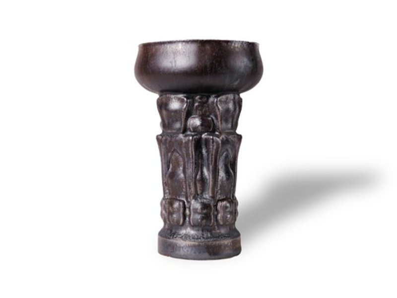 雷神_Raijin_メタリック__鉢_プランター - 花瓶/花器 - 陶 黑色