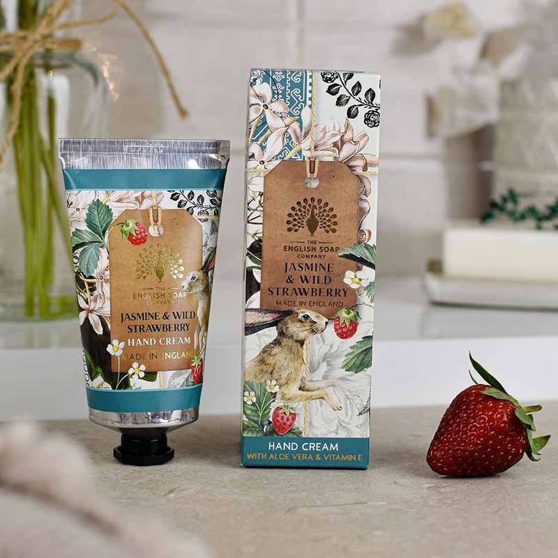 [Exchange Gift] British Soap ESC 20th Anniversary Hand Cream - Little Hare (Jasmine Wild Strawberry) 75ml - บำรุงเล็บ - วัสดุอื่นๆ 