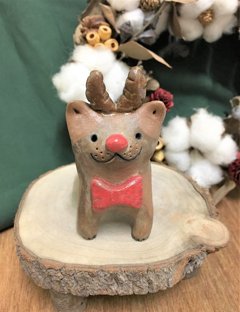 Christmas Qualification - Antlers Substitute Squad - Family Meeks - Items for Display - Pottery Multicolor