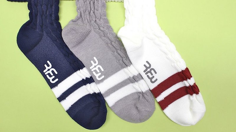 【RFW】FISHERMAN LINE SOCKS - Socks - Cotton & Hemp 