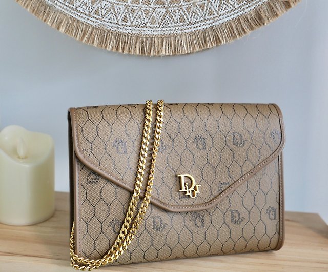 Dior Pre-owned Honeycomb Chain Crossbody Bag