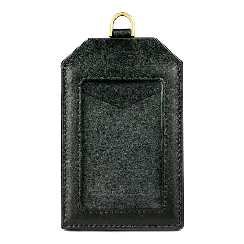 alto Badge Holder – Raven - ID & Badge Holders - Genuine Leather Black