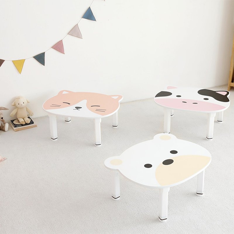 Korean children's game table_ Essential baby study table, dining table and toddler furniture for home, made in Korea - Dining Tables & Desks - Other Materials 