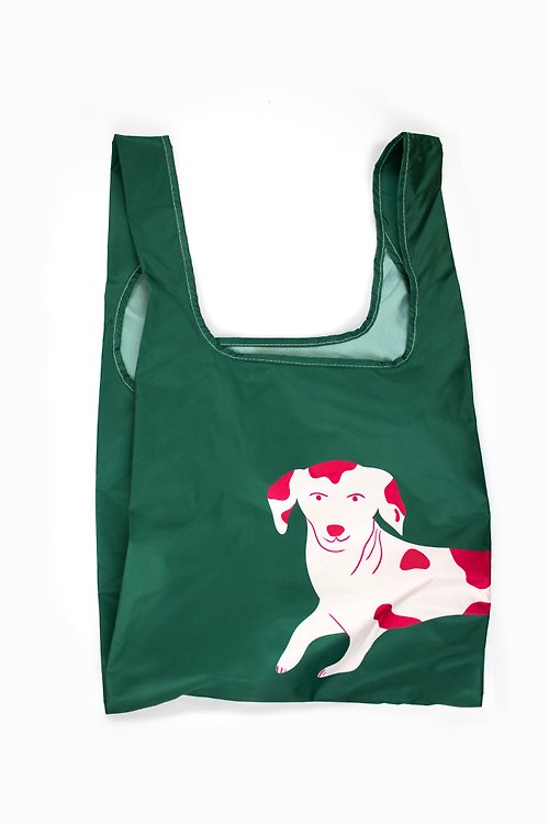 Kind Bag 台灣 英國Kind Bag-環保收納購物袋-中-點點狗