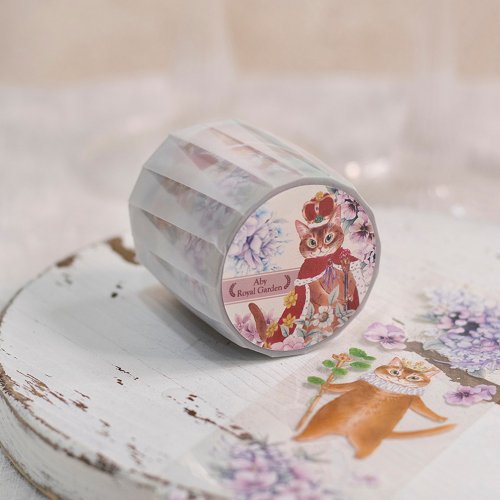 樂意Loidesign 【公式】 阿比皇室的御花園 - 5cm 亮面PET膠帶
