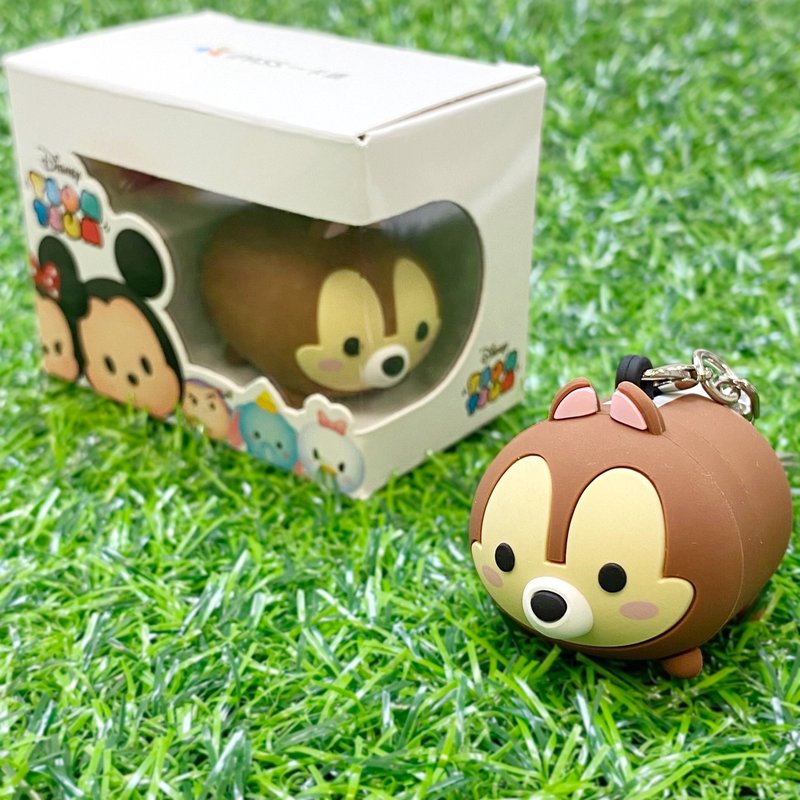 Tsum Tsum一卡通 / 奇奇 - 造型悠遊卡/交通卡 - 矽膠 咖啡色