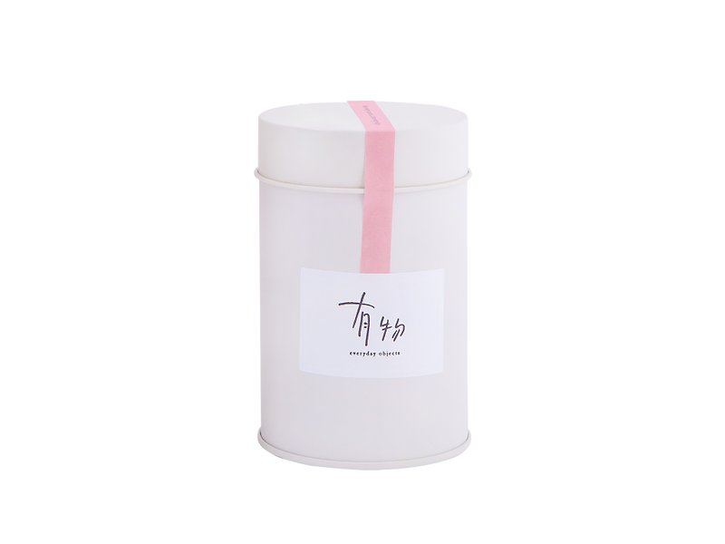 有物台灣花薰茶-玫瑰小葉紅茶-30公克散茶-罐裝 - 茶葉/茶包 - 植物．花 粉紅色