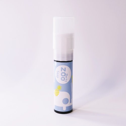 Lily35 頂級有機美妝 / ZOO設計師兒童指甲油 滿天星大象吃鳳梨 | ZOO 抗菌滋潤香氛口袋肥皂 ( 攜帶型 )