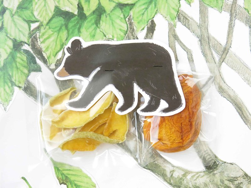 幸福果舖-經典熊水果乾雙享包x1包 - 水果乾 - 新鮮食材 透明