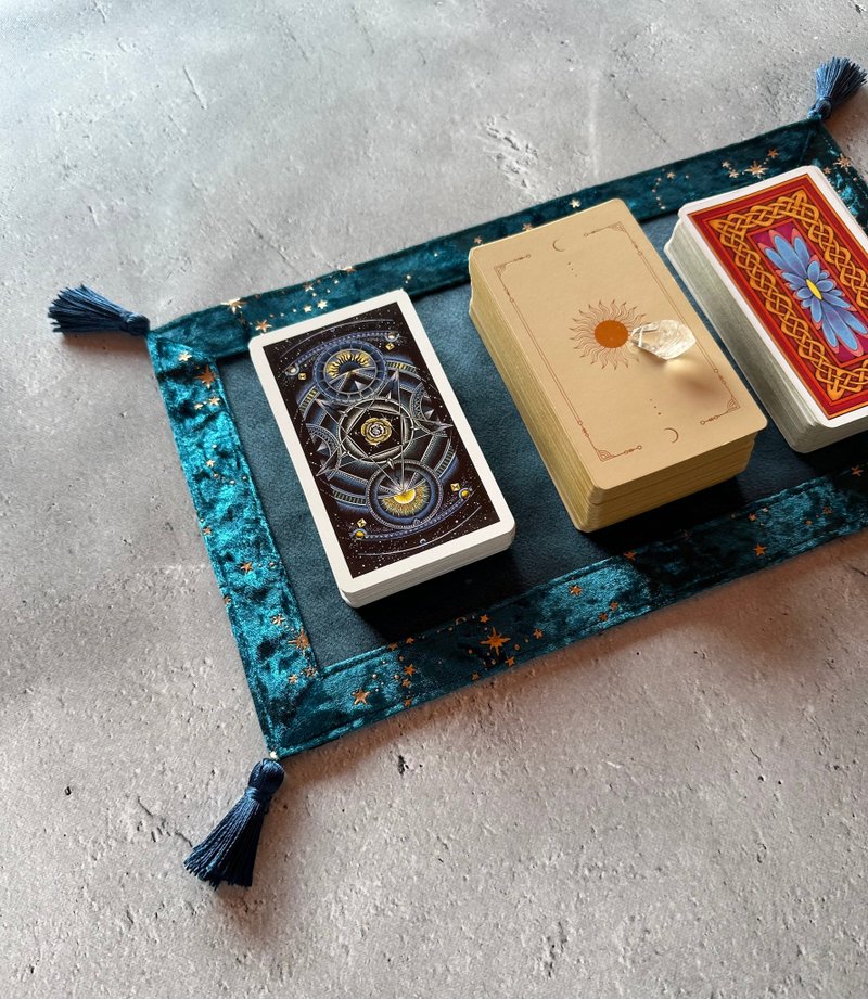 塔羅布　mini tarotmat , tarot cloth  Made in JAPAN - 桌布/桌巾/餐墊 - 其他人造纖維 