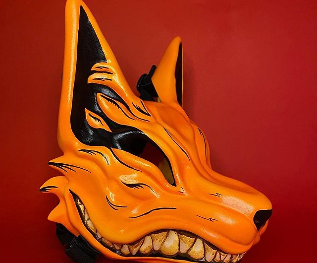 Fox Cosplay Mask  Japanese fox mask, Kitsune mask, Japanese fox