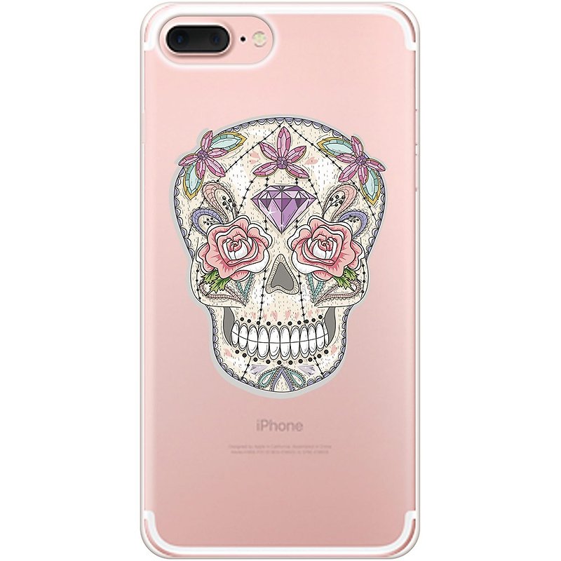 New series - [gem skull] -TPU phone protection shell "iPhone / Samsung / HTC / LG / Sony / millet / OPPO", AA0AF149 * - Phone Cases - Silicone Multicolor