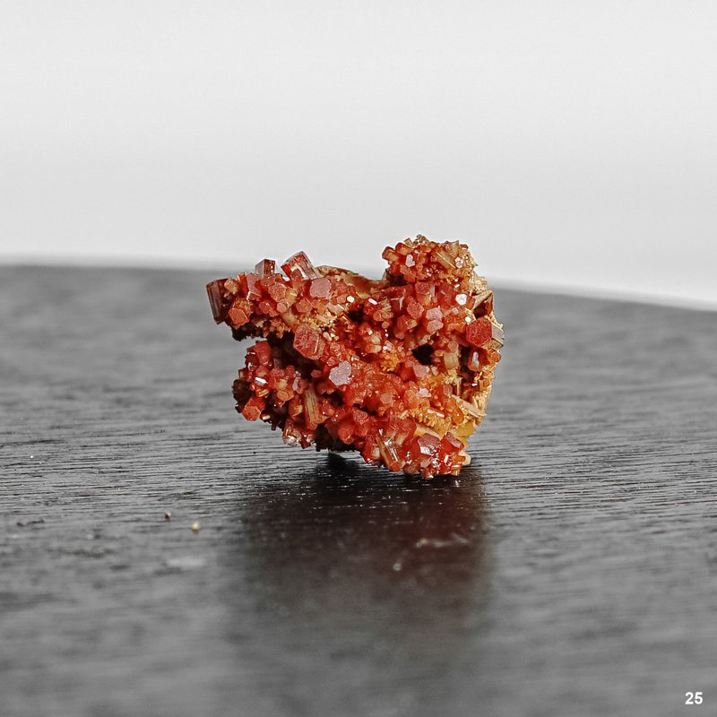 釩鉛礦25~27 - 其他 - 半寶石 橘色