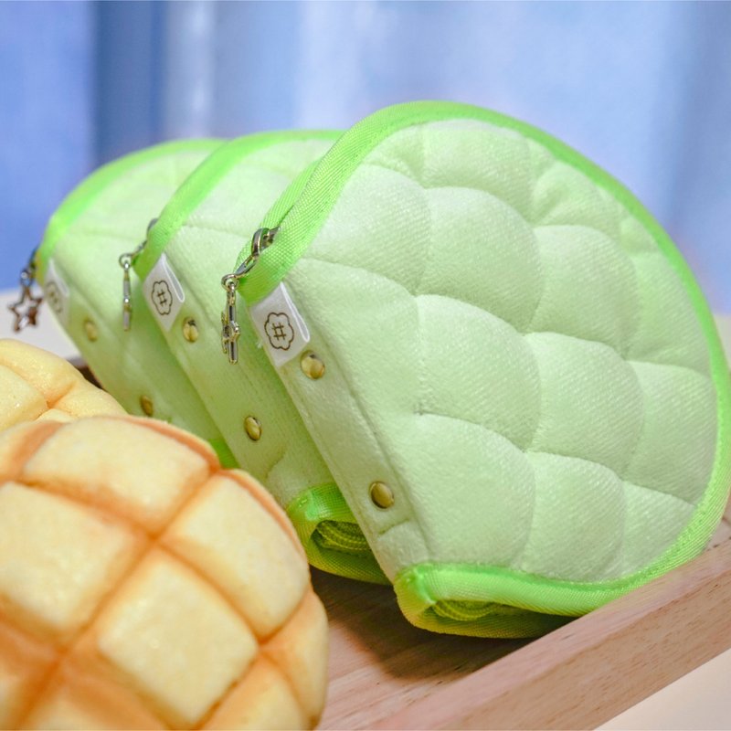 Melon Bread Diary - Notebooks & Journals - Other Man-Made Fibers Green