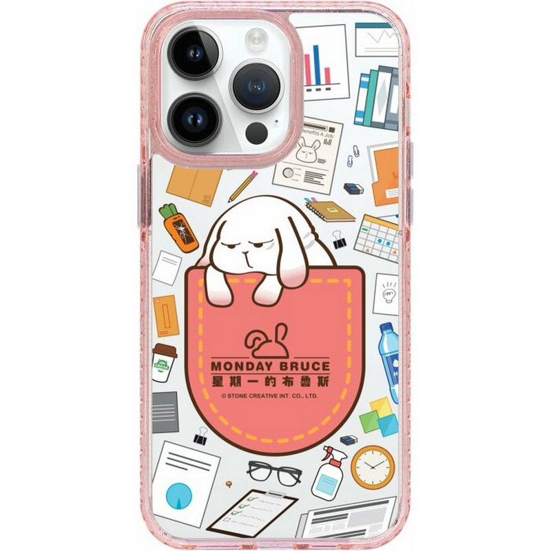 Busy Office iPhone16Samsungs24GoldenCase/MirrorCase/HybridPlus - Phone Cases - Plastic Multicolor