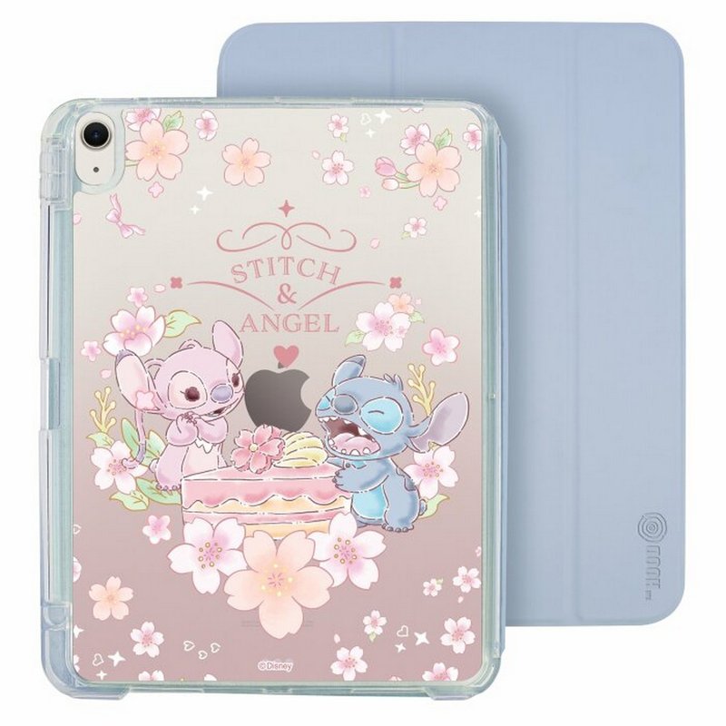 迪士尼 史迪奇 iPad Air /Pro2025mini7可拆式防摔透明保護摺套 - 平板/電腦保護殼/保護貼 - 塑膠 多色