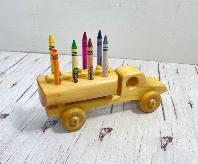 Wood Handmade Toy Truck - Vintage offers