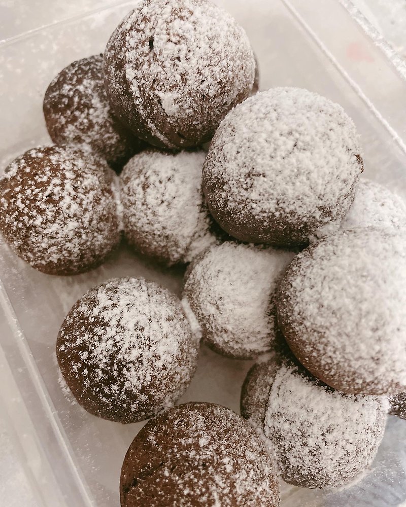 [Gourmet Group Purchase] Brownie Cake Balls Soft Bittersweet Chocolate 10 Boxes Order Store - Cake & Desserts - Fresh Ingredients 