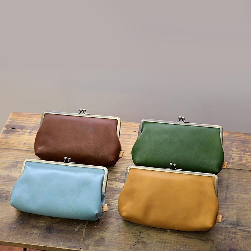 Kanmi.-Fuka-Fuka Series Wallet Pouch - Toiletry Bags & Pouches - Genuine Leather 