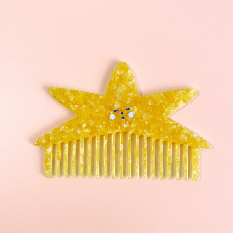 star shape comb - อุปกรณ์แต่งหน้า/กระจก/หวี - วัสดุอื่นๆ 