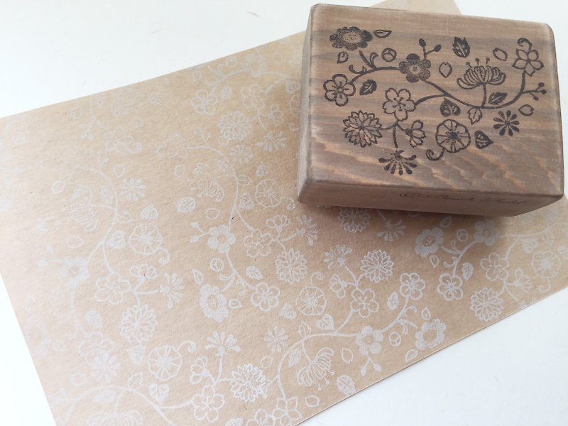 Japanese florets stamp - Stamps & Stamp Pads - Other Materials 