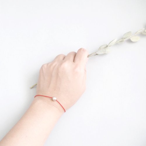 cloud-jewelry String ボール ブレスレット シルバー925