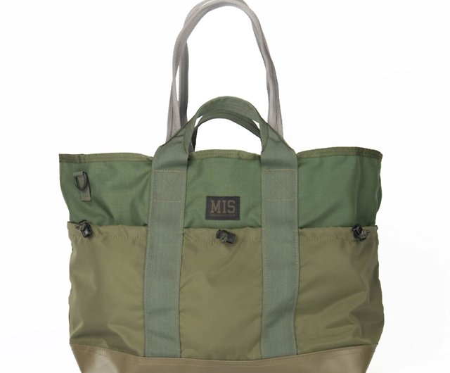全3色) MIS CALIF 防水ナイロントートバッグ アメリカ製 大容量 2種類 