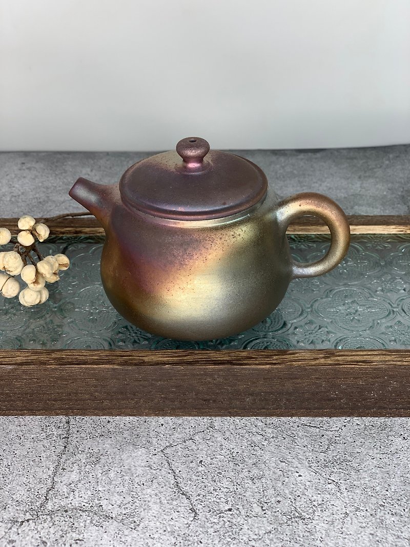 紫金彩超ケトル - 急須・ティーカップ - 陶器 