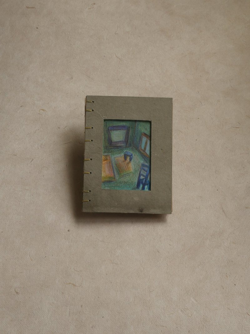 手工書/手工繪畫筆記本/手工裝訂/日記本 - 筆記本/手帳 - 紙 多色