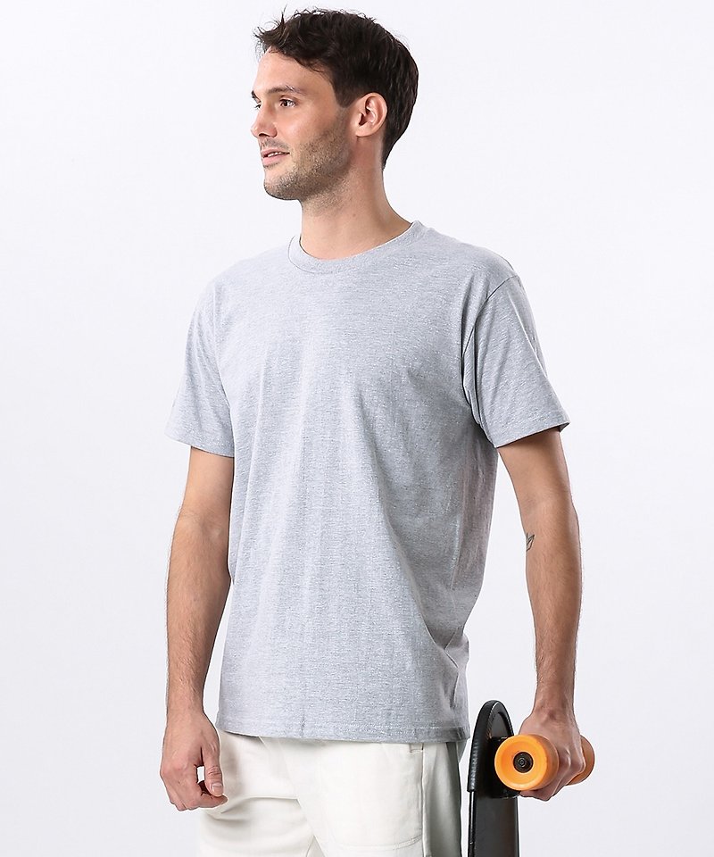 Ultra Cotton Classic Fit T-Shirt / Man (Grey) - Men's T-Shirts & Tops - Cotton & Hemp Gray