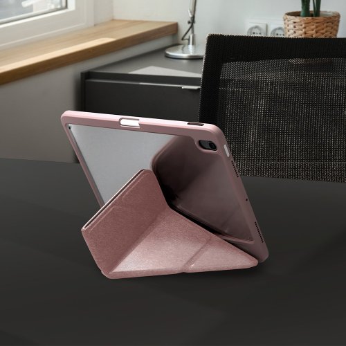 UNIQ iPad Air 11/13吋 2024 M2 Moven 磁吸筆槽透明保護套(3色)