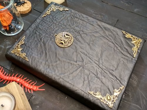 junkjournals Practical magic book of shadows Old spell book Witch grimoire journal handmade