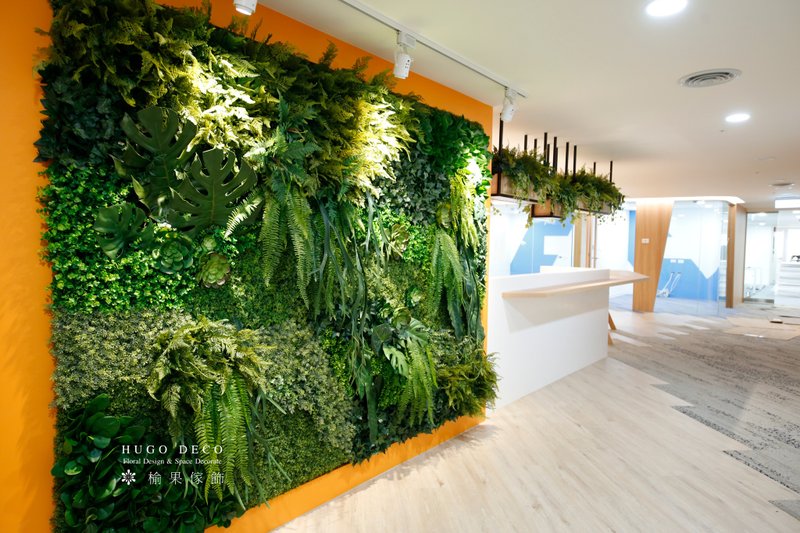 Customized planting wall project, special-grade realistic planting/home/commercial space/hotel and B&B/construction and public facilities - ตกแต่งต้นไม้ - วัสดุอื่นๆ 