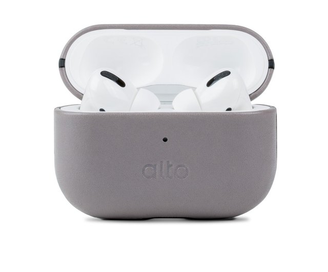 AirPods Pro 革製保護ケース – セメント - ショップ alto ヘッドホン 