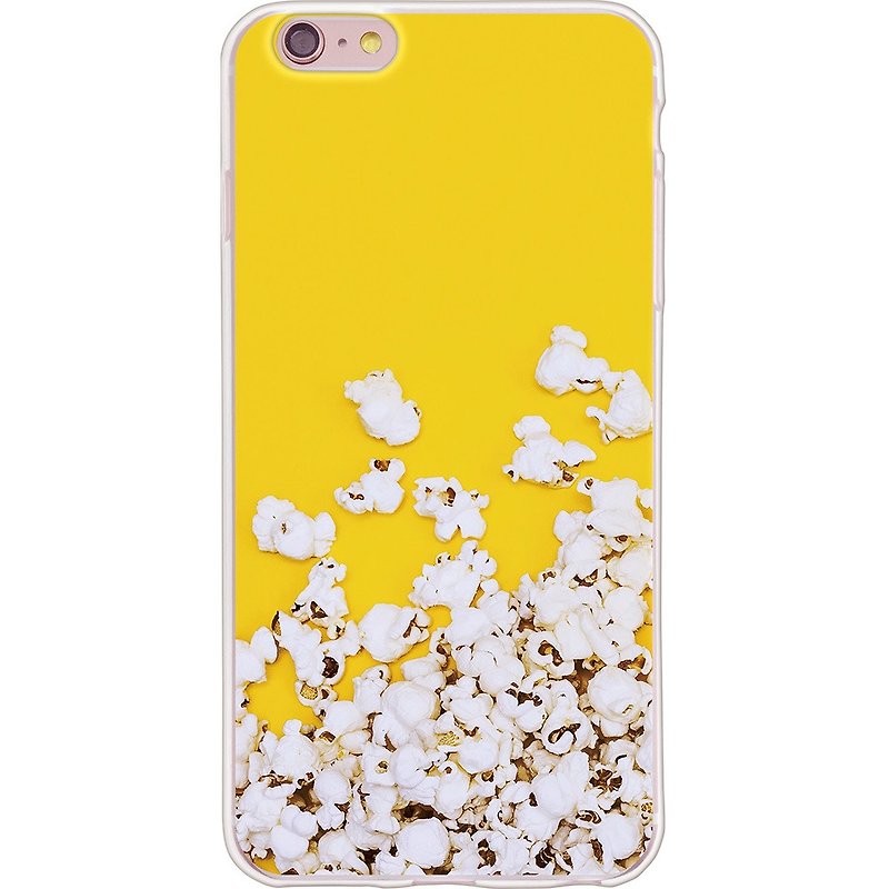New designer - [fashion popcorn]-TPU mobile phone shell <iPhone/Samsung/HTC/LG/Sony/小米> * - เคส/ซองมือถือ - ซิลิคอน สีเหลือง