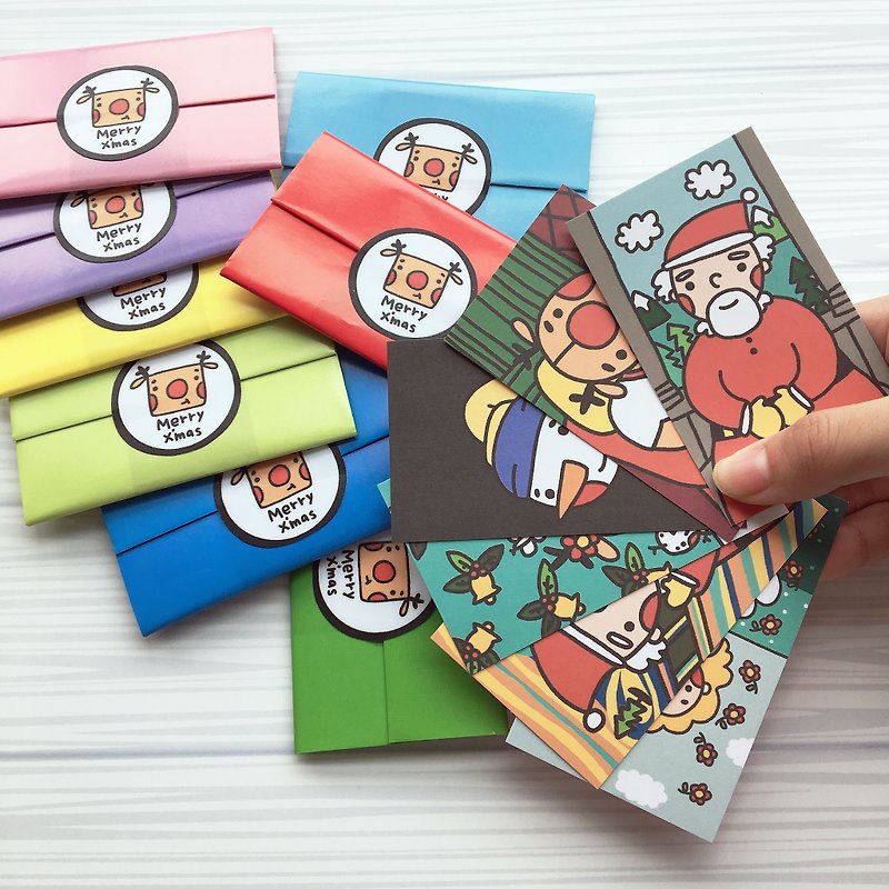 2018 Christmas Card (6 in) - การ์ด/โปสการ์ด - กระดาษ หลากหลายสี