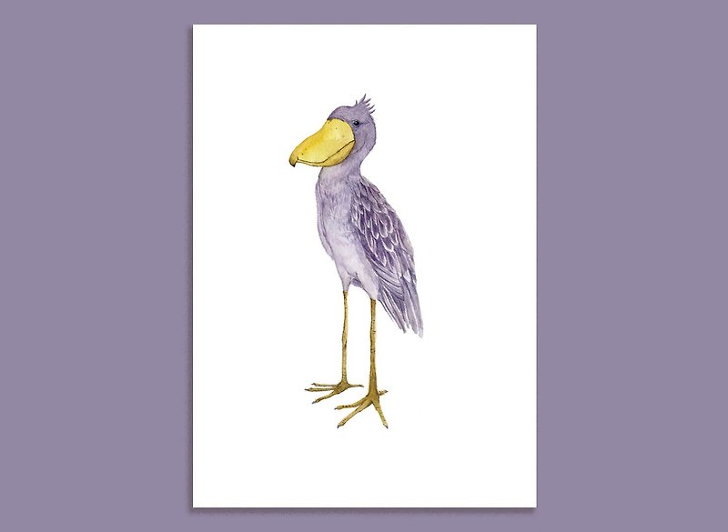Yu Kee Paper Products / Whalehead Stork / Hand-painted Postcards - Cards & Postcards - Paper 